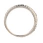 Alliance diamants 0.25 carat en or blanc