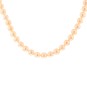 Collier de perles choker en or jaune