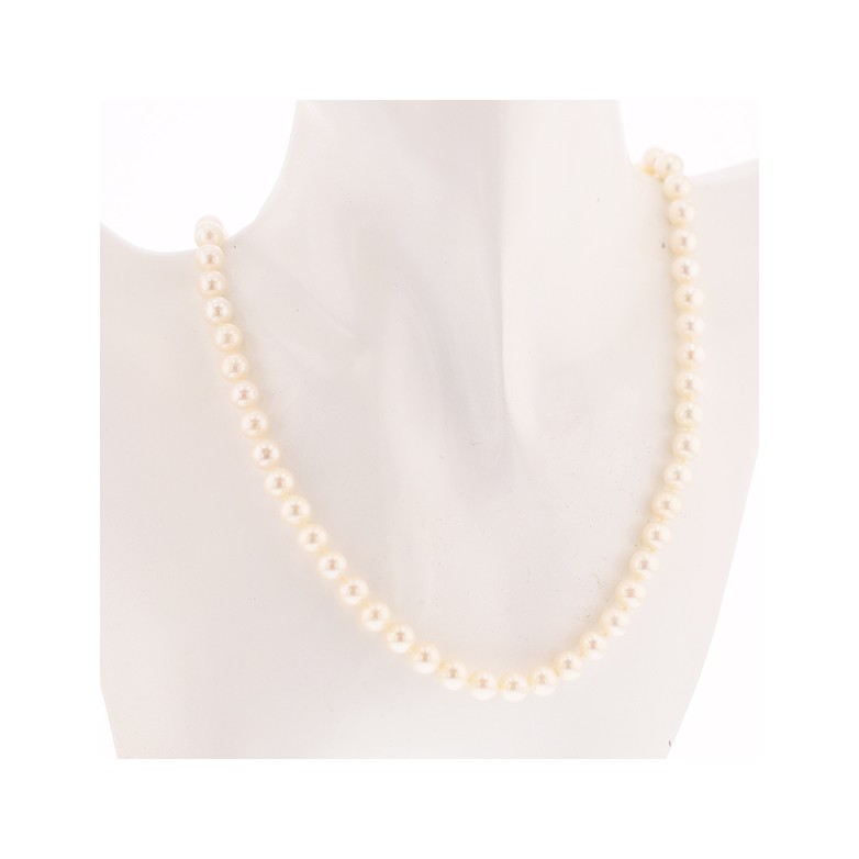 Collier de perles choker en or jaune