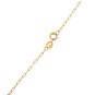 Collier maille forçat en or jaune 3.33g