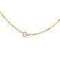 Collier Vintage perles de culture en or jaune.