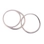 Bague diamants 0.54 carat en or blanc