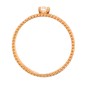 Solitaire signé MAUBOUSSIN diamant 0.18 carat en or rose