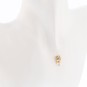 Pendentif signé GUY LAROCHE diamant 0.14 carat 2 ors