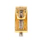 Pendentif signé GUY LAROCHE diamant 0.14 carat 2 ors