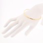 Bracelet jonc en or jaune 16 g