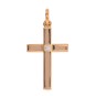 Croix en or jaune 3.43 g