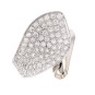 Bague diamants 1.11 carat en or blanc