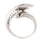 Bague diamants 1.11 carat en or blanc