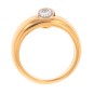 Bague ALAIN ROURE diamant 0.23 carat en or jaune