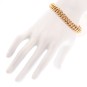 Bracelet maille américaine en or jaune 20.02 g
