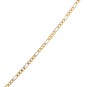 Chaîne maille alternée 2 ors 20.68 g