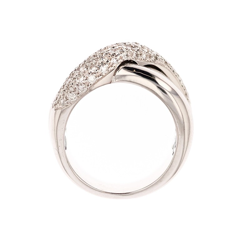 Bague diamants 1.28 carat en or blanc