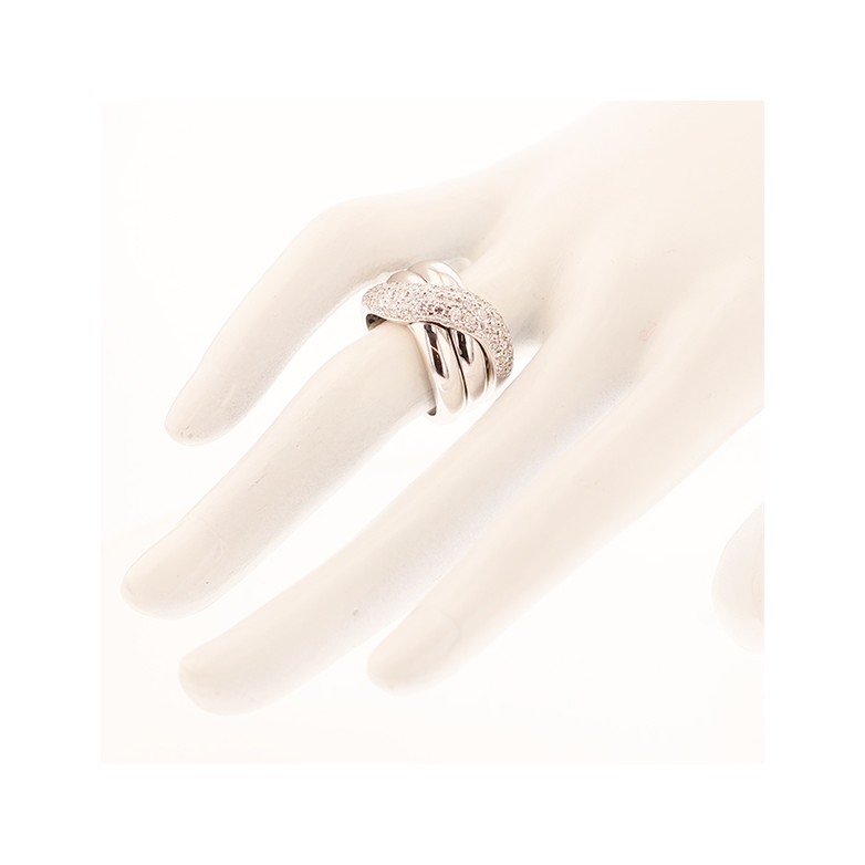Bague diamants 1.28 carat en or blanc