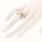 Bague diamants 1.28 carat en or blanc