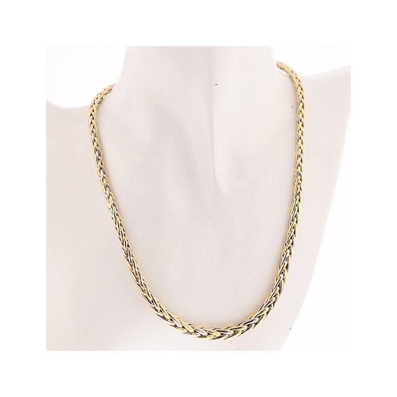 Collier maille palmier 2 ors 24.22 g