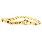 Bracelet saphir cabochon 0.35 carat en or jaune