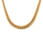 Collier maille anglaise en or jaune 34.50 g