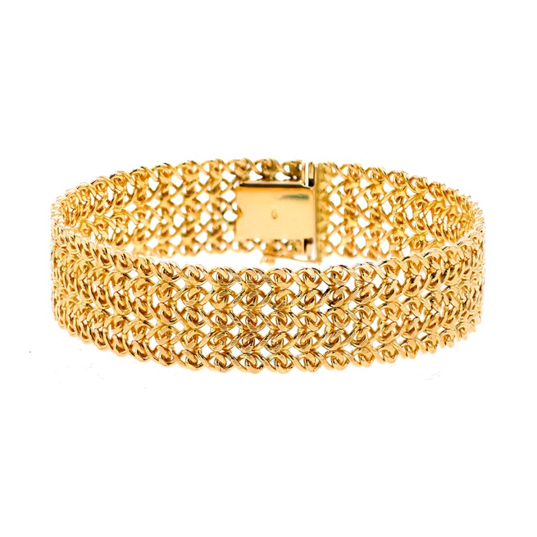 Bracelet en or jaune 36.24g