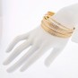 Bracelet jonc rigide 2 ors 39g