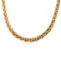 Collier maille palmier en or jaune 41.78g