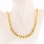 Collier maille palmier en or jaune 41.78g