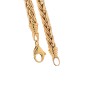 Collier maille palmier en or jaune 41.78g