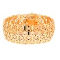 Bracelet manchette en or jaune 47.40 g