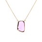 Collier améthyste 5.56 carats en or jaune