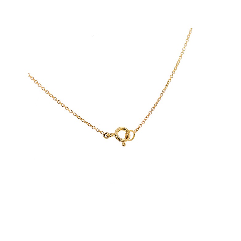 Collier améthyste 5.56 carats en or jaune