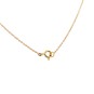Collier améthyste 5.56 carats en or jaune