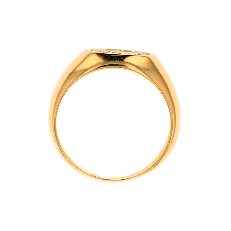 Bague diamants 0.13 carat en or jaune