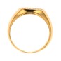 Bague diamants 0.13 carat en or jaune