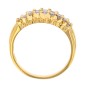 Bague diamants 0.36 carat en or jaune