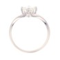 Solitaire diamant 1 carat en or blanc
