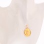 Médaille Vierge Marie en or jaune 7.25 g