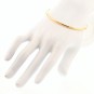Bracelet jonc en or jaune 13.08 g