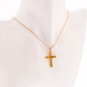 Collier citrines 1.98 carat en or rose
