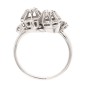 Bague diamants 0.34 carat en or blanc