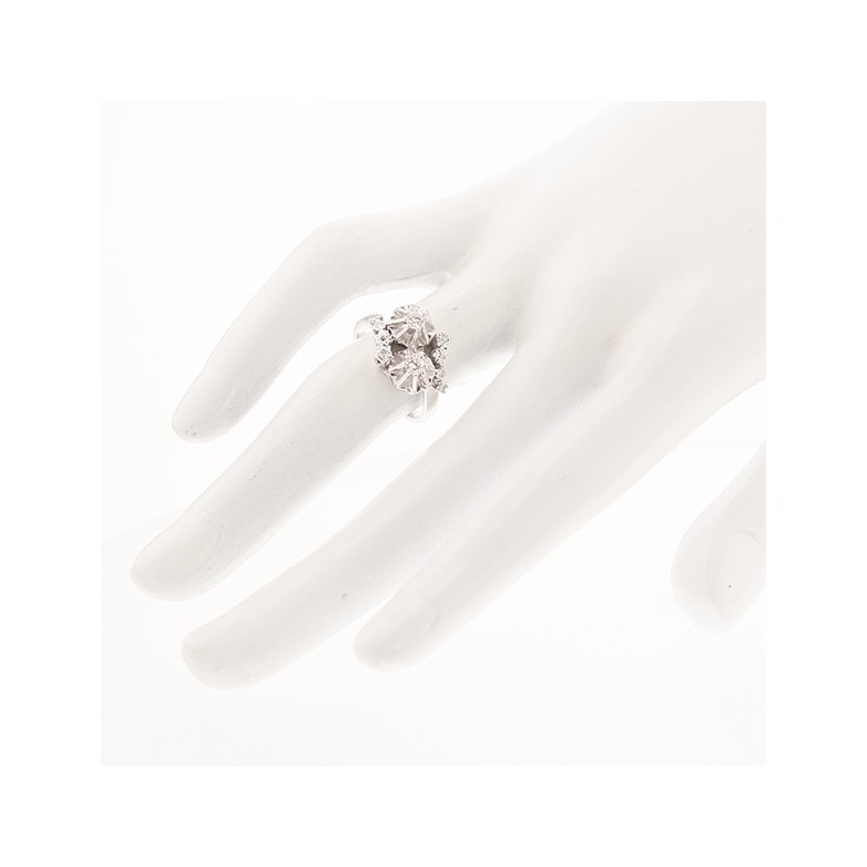 Bague diamants 0.34 carat en or blanc