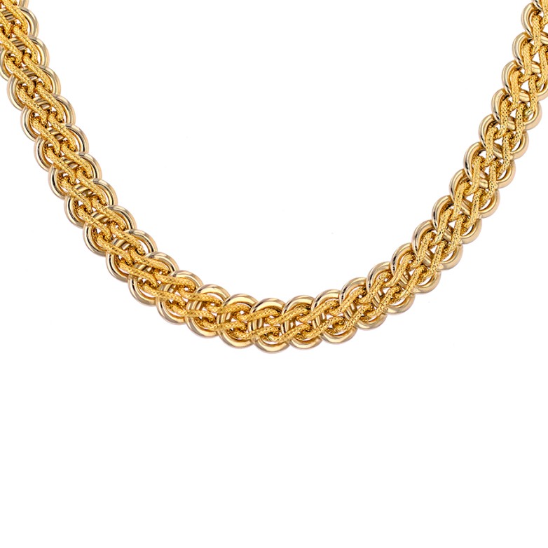 Collier maille fantaisie 2 ors 23.66g