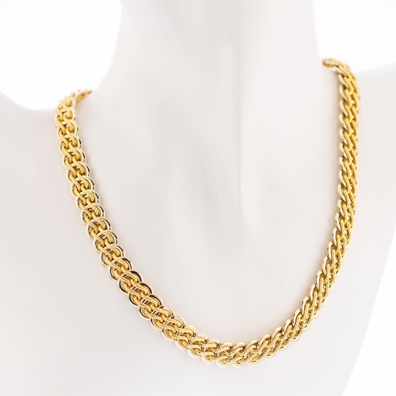 Collier maille fantaisie 2 ors 23.66g
