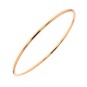 Bracelet jonc rigide en or rose 13.13g