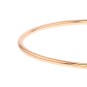 Bracelet jonc rigide en or rose 13.13g