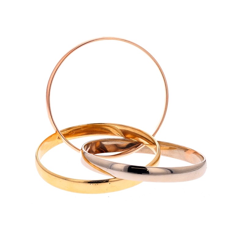 Bracelet jonc 3 ors 107.97 g