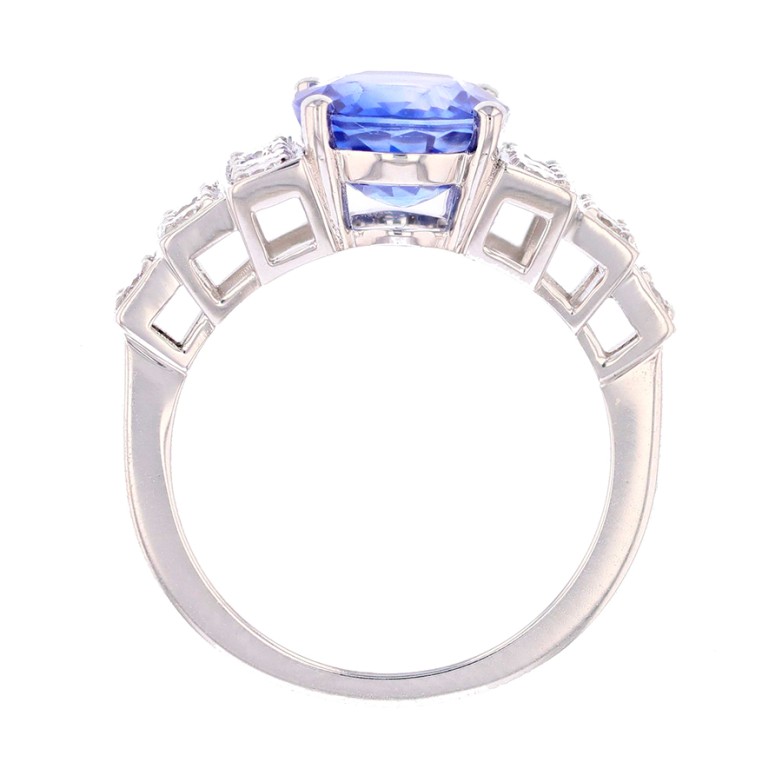 White gold ring with...