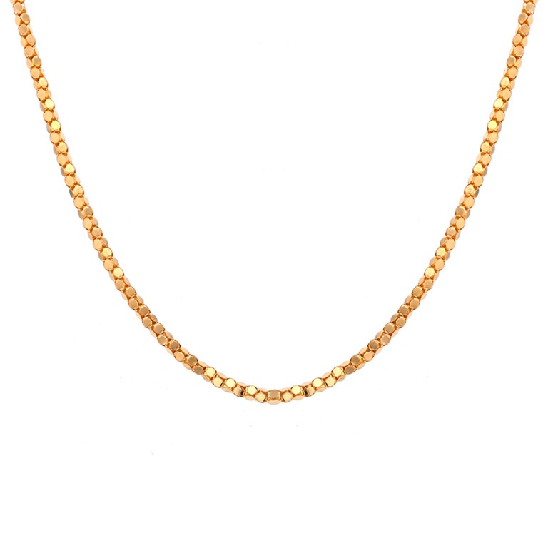 Yellow gold popcorn...