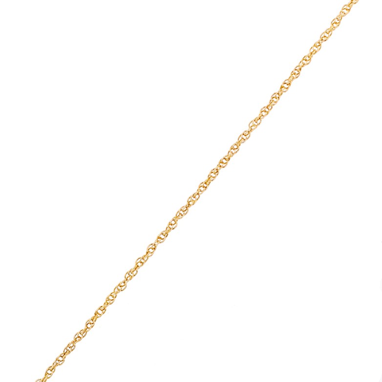 Twisted link necklace in...