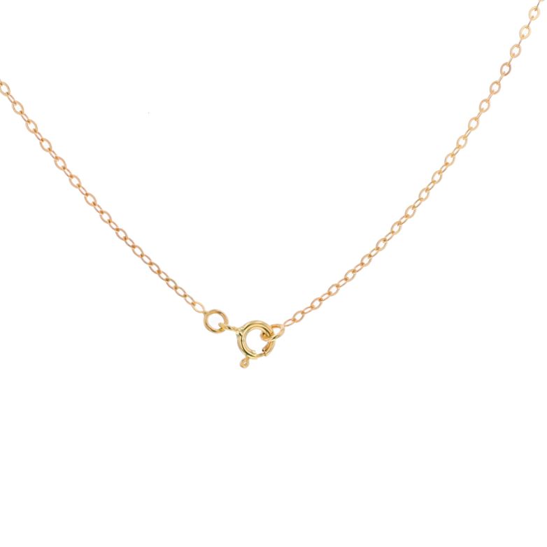 Chaine maille forçat or jaune Perle 