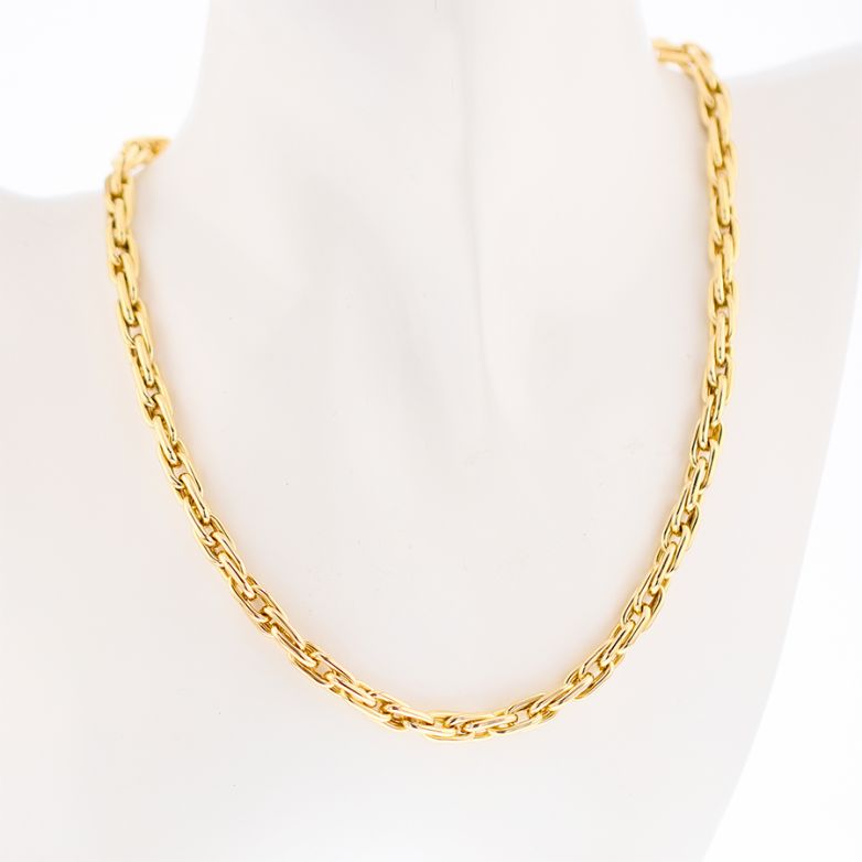 collier or jaune 